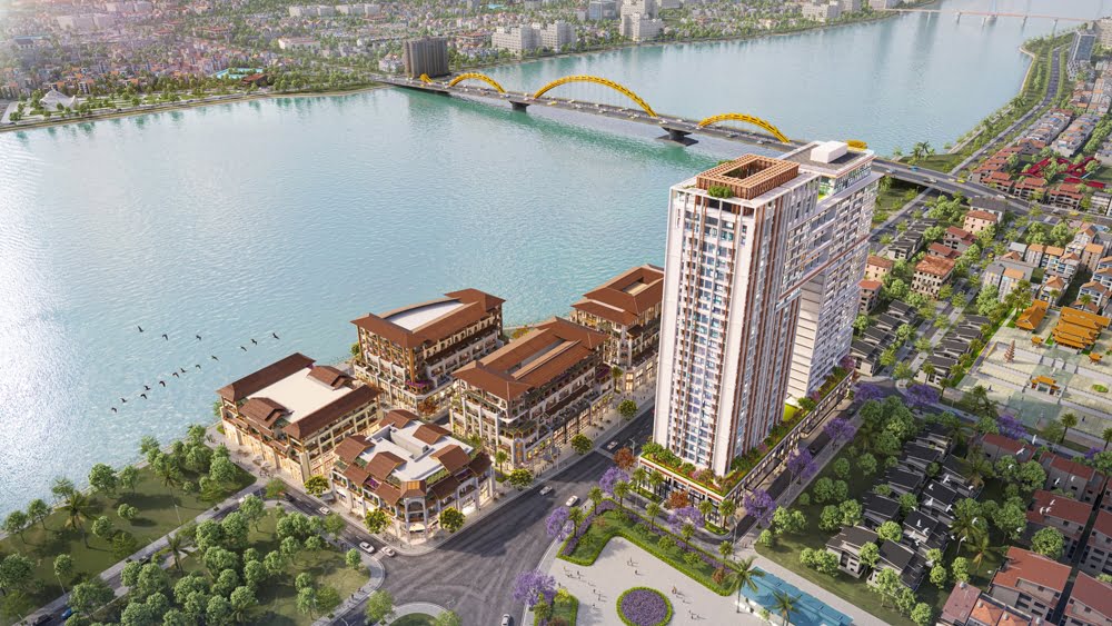 Mặt bằng giá cho thuê căn hộ cao cấp Đà Nẵng hiện tại ra sao? Phối cảnh dự án tổ hợp Sun Ponte Residence Da Nang