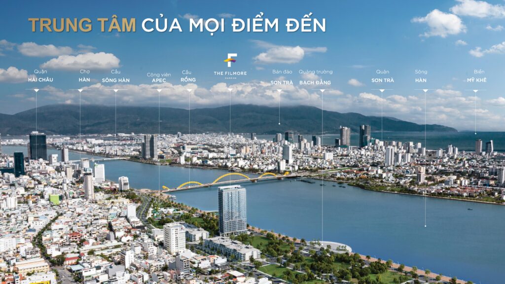 Vị Trí The Filmore Đà Nẵng Ở Đâu? Đánh Giá Ưu Nhược Điểm Cư dân dễ dàng di chuyển từ vị trí The Filmore