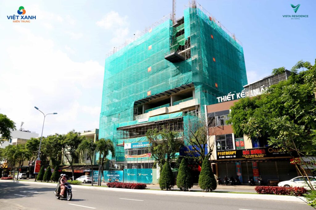 Nên mua căn hộ chung cư mới hay cũ ở Đà Nẵng? Cập nhật tiến độ xây dựng dự án Vista Residence (Da Nang Gold Tower) tháng 2 năm 2025 - Ảnh 1